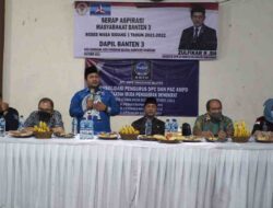 Reses di Tangsel, Bang Zul Perkuat Konsolidasi untuk Kemenangan Demokrat 2024