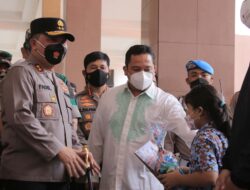 Wali Kota Tangerang Sampaikan Capaian Vaksinasi di Hadapan Kapolda Metro Jaya