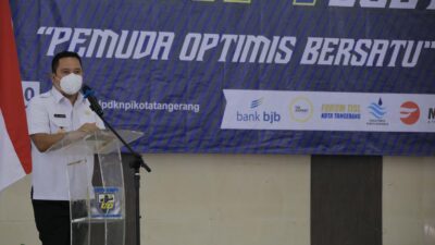 Arief dan Sachrudin Hadiri Pelantikan DPD KNPI Kota Tangerang