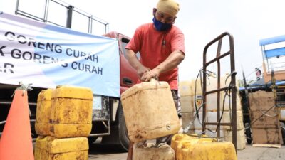 Pemkot Tangerang Distribusikan 10 Ton Minyak Goreng Curah Khusus Pedagang