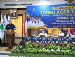 Pengurus KORMI Kota Tangerang 2022-2026 Dilantik. Hanan : Segera Raker Susun Program Kerja