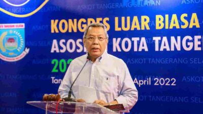 Wali Kota Benyamin Minta Latihan Intens Dilakukan Atlet Sepak Bola Kota Tangsel