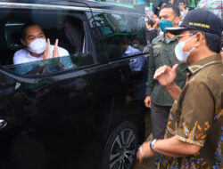 Mendag Lutfi Cek Harga di Pasar Anyar Kota Tangerang