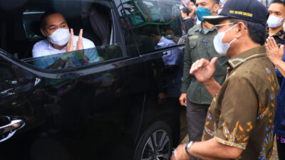 Mendag Lutfi Cek Harga di Pasar Anyar Kota Tangerang