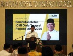 Benyamin Davnie Resmi Dilantik Jadi Ketua ICMI Orda Kota Tangsel Periode 2021-2026