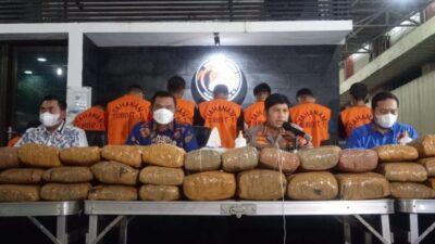 Ganja 471 Kg Jaringan Aceh-Medan Jakarta Terbongkar, Delapan Orang Ditangkap