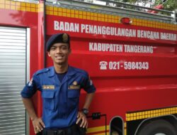 Di BPBD Kabupaten Tangerang Ada Manusia Super. Soni Santoso, Berhasil Evakuasi Korban Terjun Sumur 15 Meter