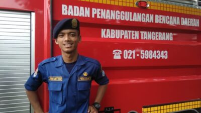 Di BPBD Kabupaten Tangerang Ada Manusia Super. Soni Santoso, Berhasil Evakuasi Korban Terjun Sumur 15 Meter