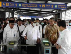 Wali Kota Benyamin Resmikan Wajah Baru Stasiun Pondok Ranji Tangsel