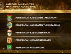 Pemkab Tangerang Raih Dua Penghargaan BKN Award