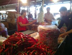 Di Kota Tangerang, Harga Cabe Berangsur Turun 