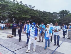 Nuraeni dan Pejabat Pemprov Semangati Kontingen Banten di Fornas VI