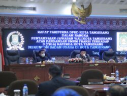 Tiga Raperda Kota Tangerang Dibahas