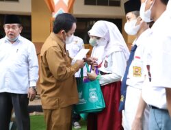 Muharram Tangerang Berbagi, Baznas Santuni 1.444 Yatim Piatu dan Dhuafa