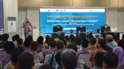 Bupati Tangerang : Bantu Petugas Pendataan Sosial