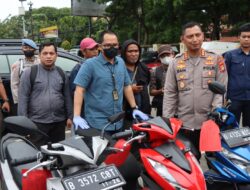 Reskrim Polres Metro Tangerang Kota Tangkap 3 Pelaku Curanmor 100 Lokasi