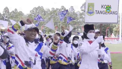 Semarak Porprov Banten Ke-VI Tahun 2022 di Kota Tangerang
