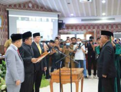 Gelar Rapat Paripurna, DPRD Kota Tangerang Ambil Sumpah Pengisi Jabatan Legislatif