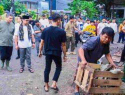 Pilar Tertibkan PKL di Kawasan Pasar Ciputat