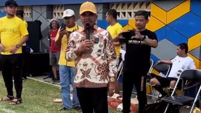 Buka Turnamen Sepak Bola Piala SRD Cup-1, Sachrudin: Junjung Tinggi Sportifitas