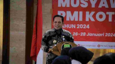 Pj Wali Kota Tangerang Minta PMI Terus Siap Siaga Melayani Warga