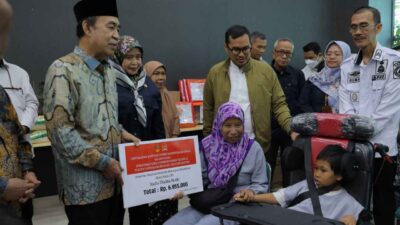 Bersama Kemensos, BNPB dan DPR RI, Pilar Serahkan Bansos untuk Masyarakat