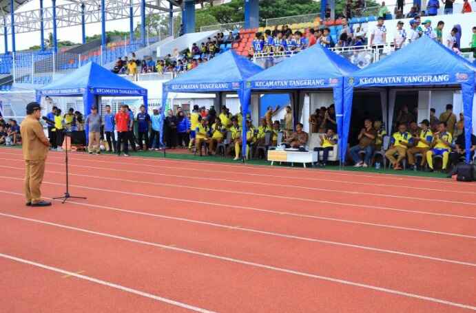 Pemkot Tangerang Dukung Penuh Persikota Kembali Jaya di Kancah Nasional