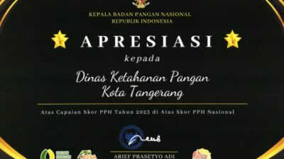 Kota Tangerang Raih Apresiasi Nasional atas Peningkatan Kualitas Pangan: Ini Rahasianya!