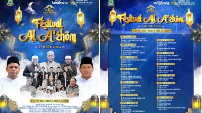 Meriahkan Festival Al-A’zhom ke-11 di Kota Tangerang: Daftar Sekarang dan Raih Hadiah Menarik!