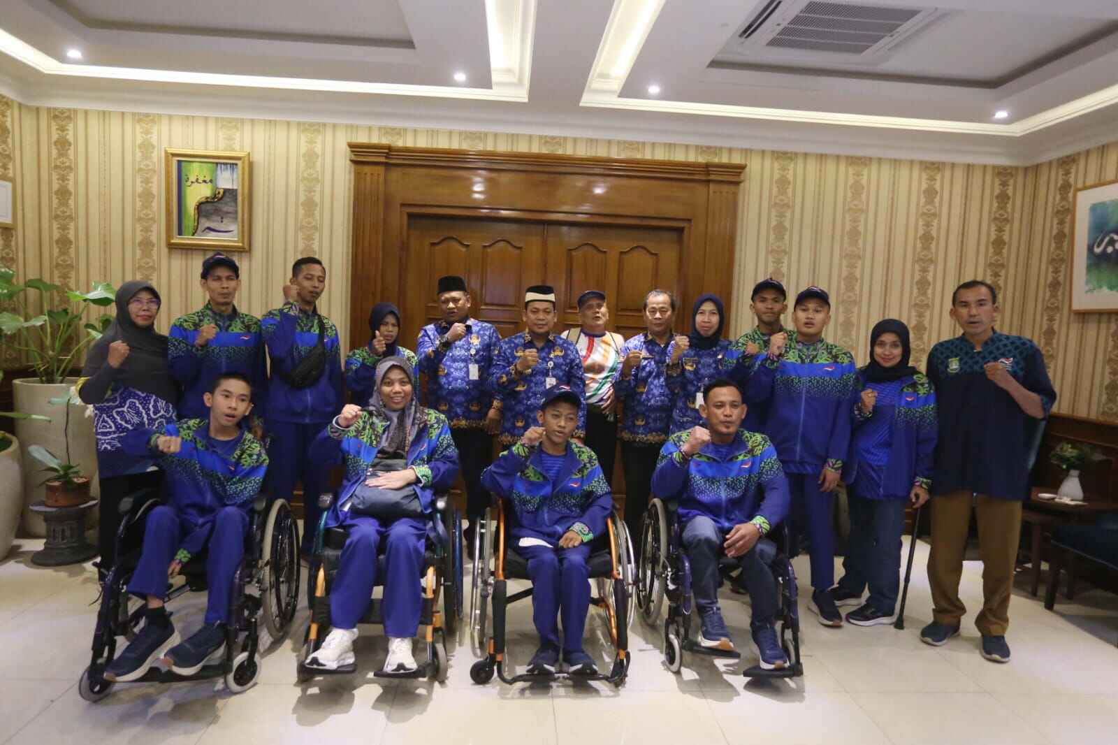 Pj Wali Kota Tangerang Ajak Warga Dukung 10 Atlet Difabel Berlaga di Peparnas XVII Solo