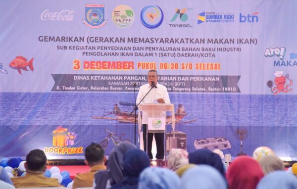 Pemkot Tangsel Dorong Masyarakat Konsumsi Ikan Lewat Gemarikan
