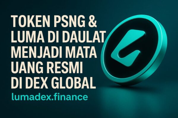 Peluncuran global PSNG dan LUMA sebagai mata uang digital resmi di DEX global Lumadex.pro