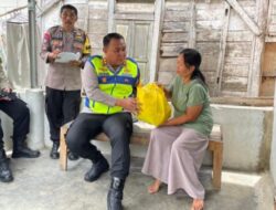 Kapolres Blora Turun ke Lokasi Tanah Bergerak, 16 Rumah Warga Rusak