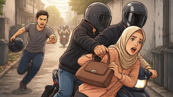 Kasus jambret Sleman Hogi Minaya bela istri