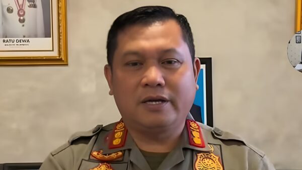 Kepala Satpol PP Palembang Dr Herison saat menyampaikan Perda Sapu Jagat