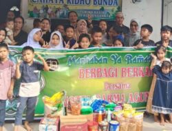 Aksi Sosial Ramadan: Darma Agung Berbagi Berkah ke Dua Panti Asuhan di Palembang