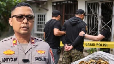 Bobol Rumah Kosong di Kota Tangerang, Pelaku Gasak Emas Rp100 Juta Dibekuk Polisi