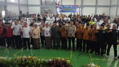 Sarasehan organisasi kemasyarakatan di GOR Neglasari Kota Tangerang untuk memperkuat toleransi masyarakat.