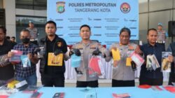 Polres Tangerang Kota Bongkar 52 Kasus Kejahatan Jalanan, Curanmor Dominasi