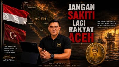 Ilustrasi kawasan lepas pantai Blok Andaman di Aceh yang menjadi pembahasan terkait pengelolaan sumber daya alam dan MoU Helsinki.