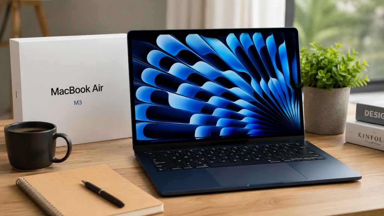 MacBook Air M3 terbaru dengan pilihan layar 13 inci dan 15 inci, panduan membeli berdasarkan harga, spesifikasi, RAM, dan garansi resmi.
