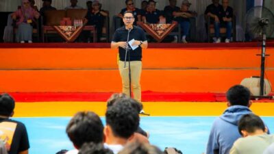 Pilar Saga Ajak Atlet Basket Banten Kejar Prestasi Akademik dan Karier di Bidang Teknik