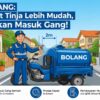 Bolang Kota Tangerang, Armada Sedot Tinja yang Bisa Masuk Gang Sempit