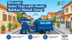 Bolang Kota Tangerang, Armada Sedot Tinja yang Bisa Masuk Gang Sempit